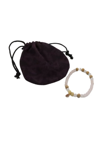 Edelstein Mala-Armband rose