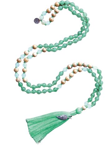 Edelstein Mala green