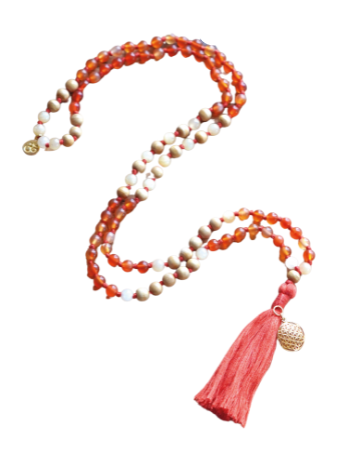 Edelstein Mala orange