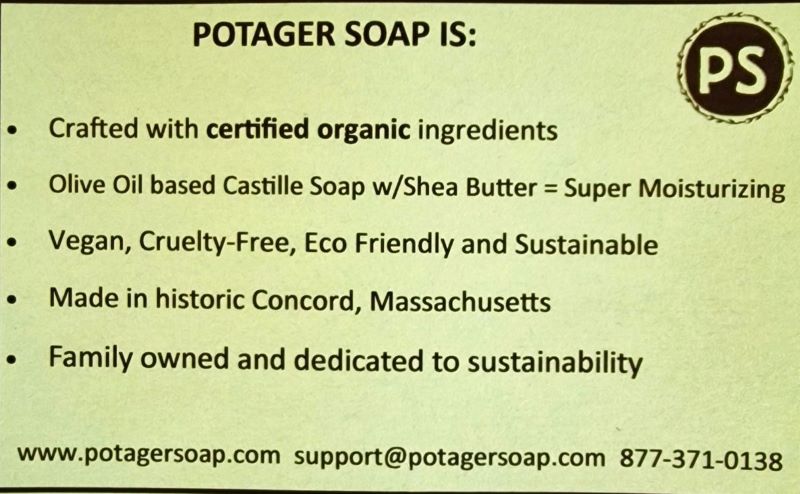 Potager Soap Sugared Balsam 128g