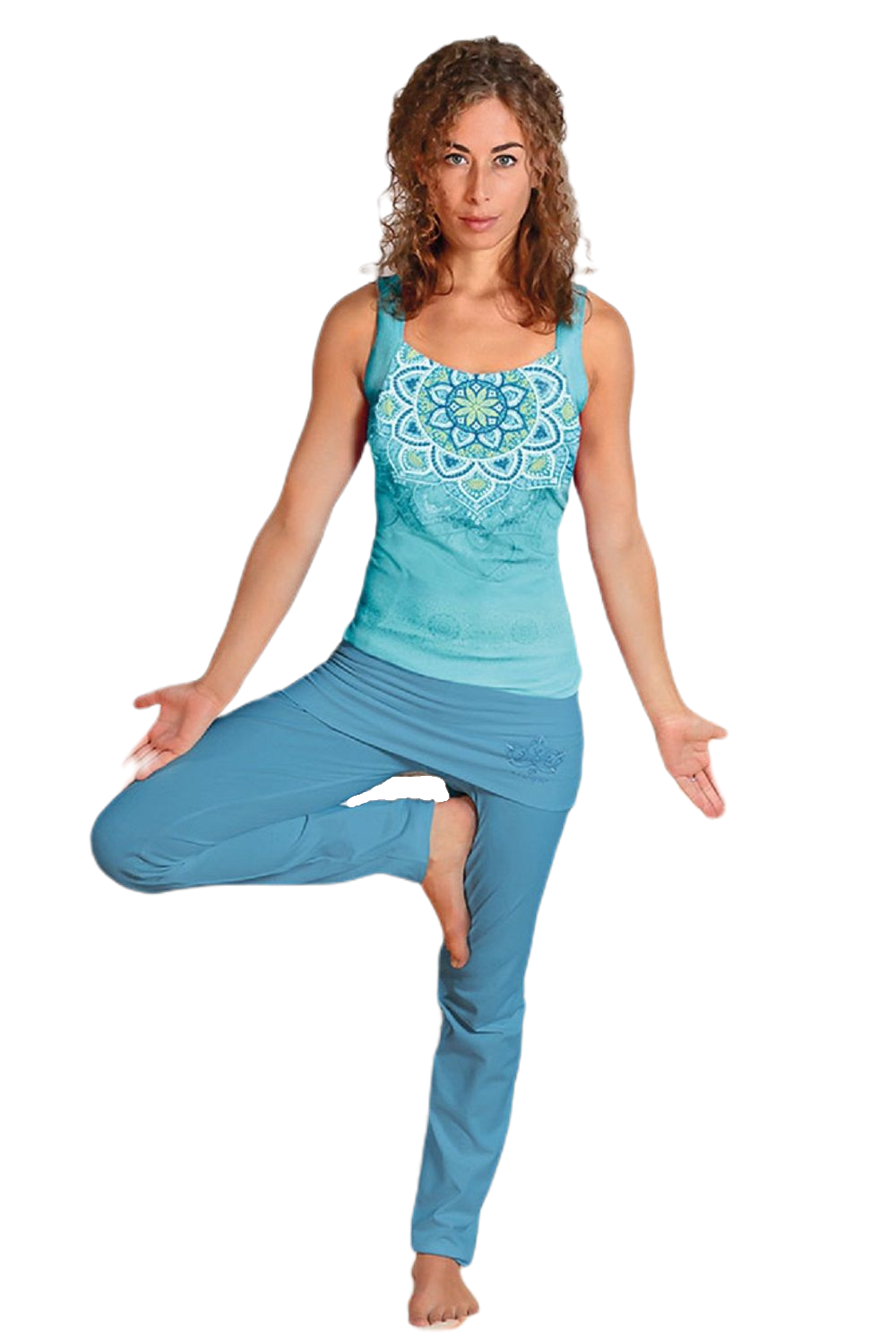 Yogahose mit Rockbund verschiedene Farben