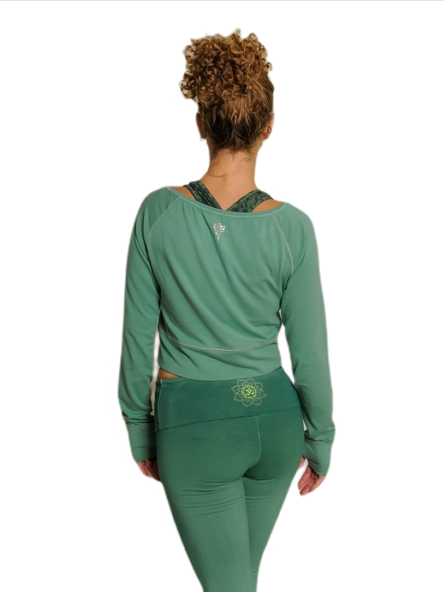 Longsleeve Bambus green