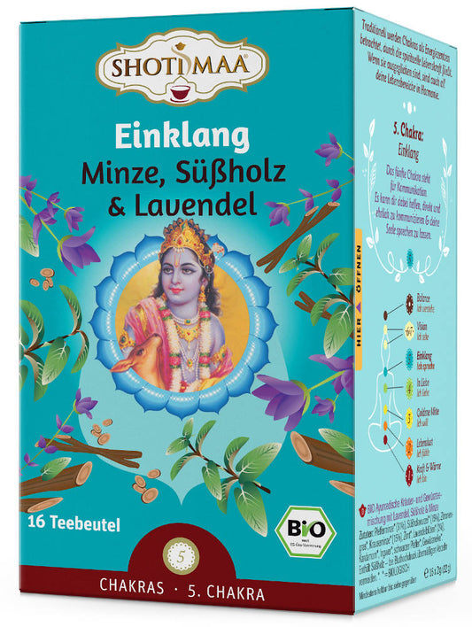 Shoti Maa BIO Tee - Einklang - Minze Süßholz Lavendel