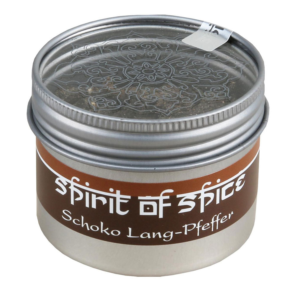 Schoko Lang-Pfeffer Dose 20g