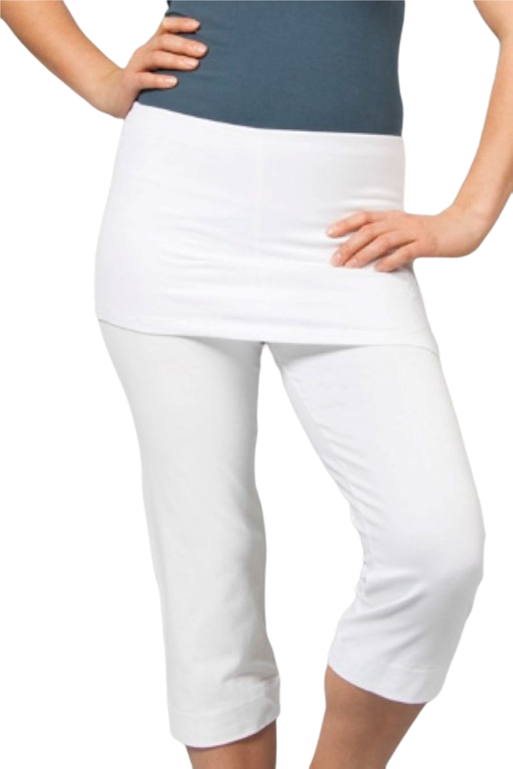 Yoga Hose weiß Inderjit