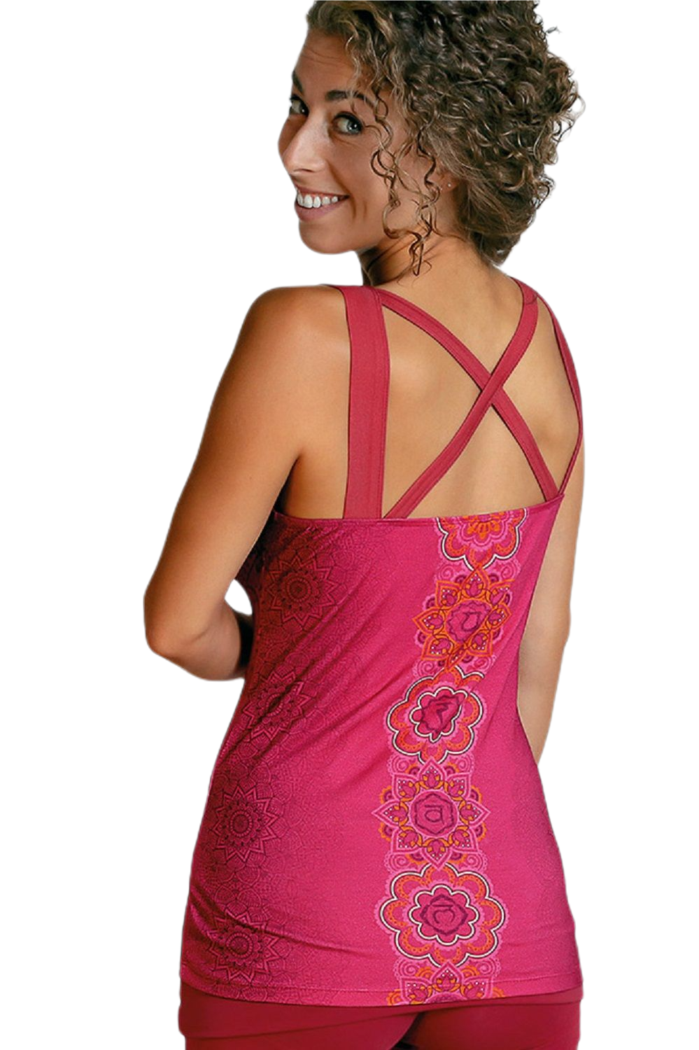 Yoga Top Chakra - Paradise Pink