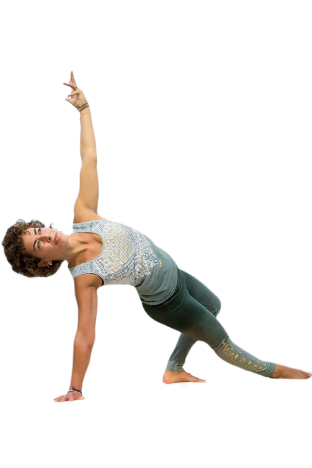 Yoga Top Bakti smaragd grün von Spirit of OM