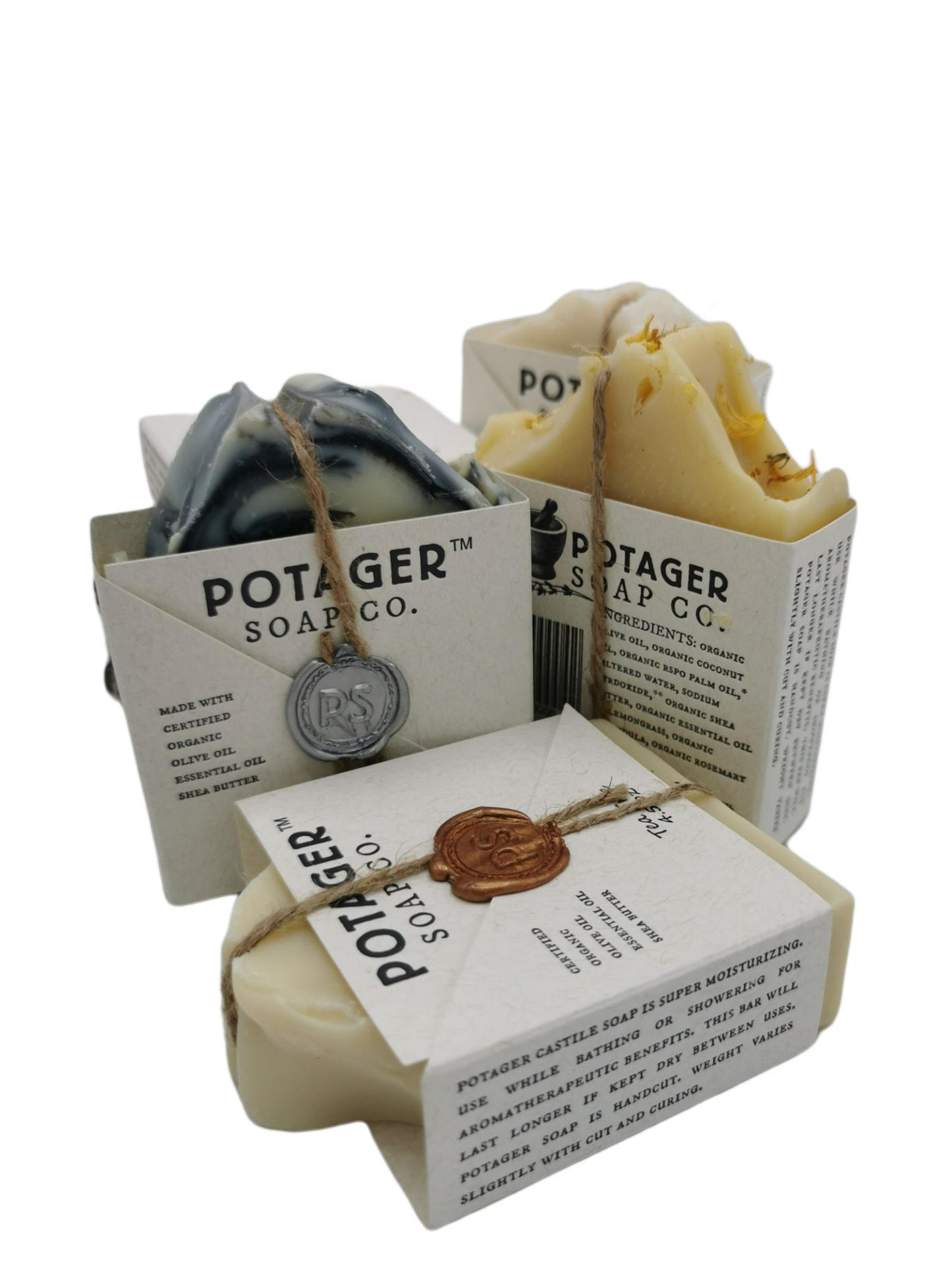 Potager Soap Rosmarin- Zitronengras 128g