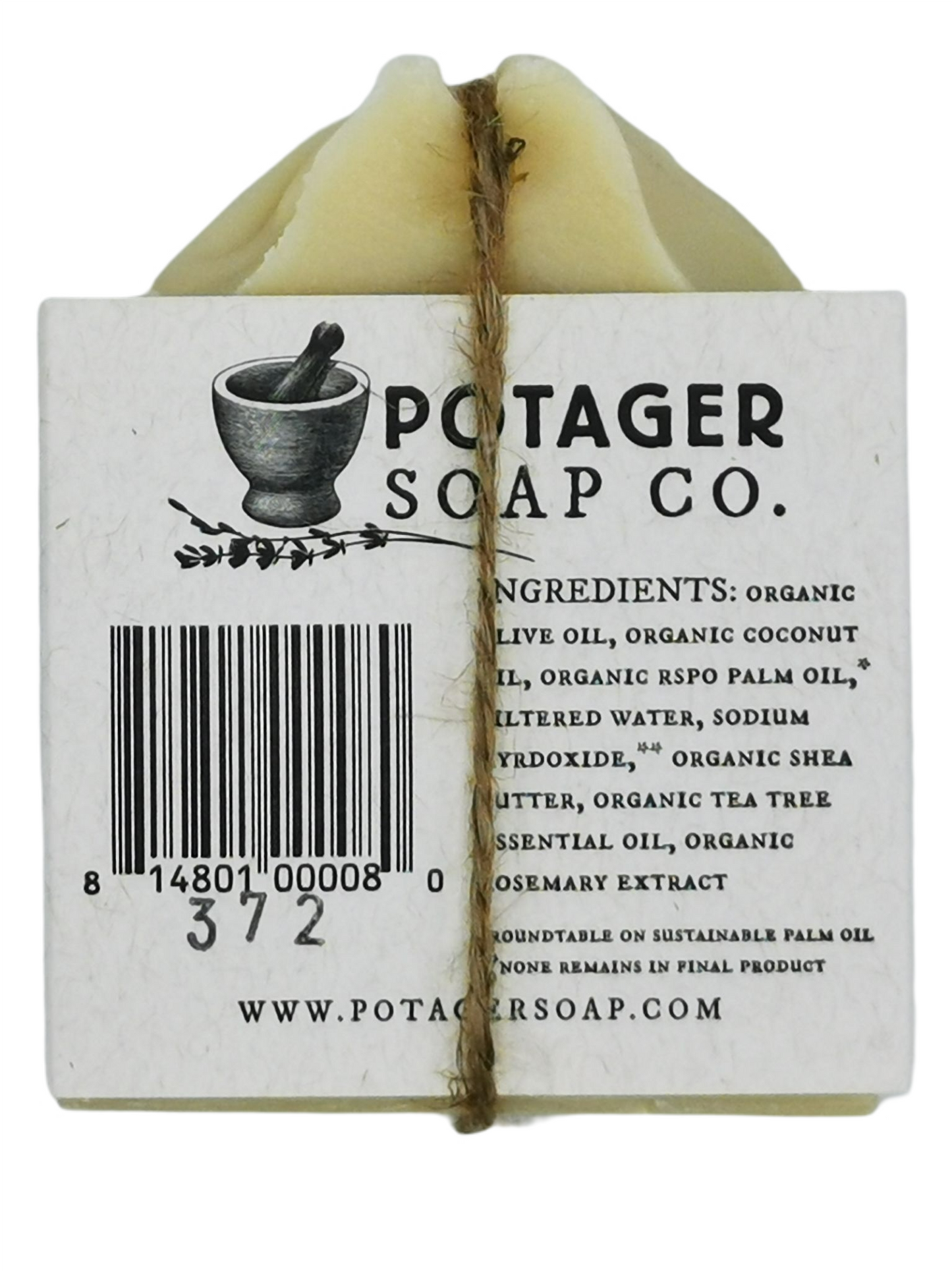 Potager Soap Zitronengras Calendula 128g