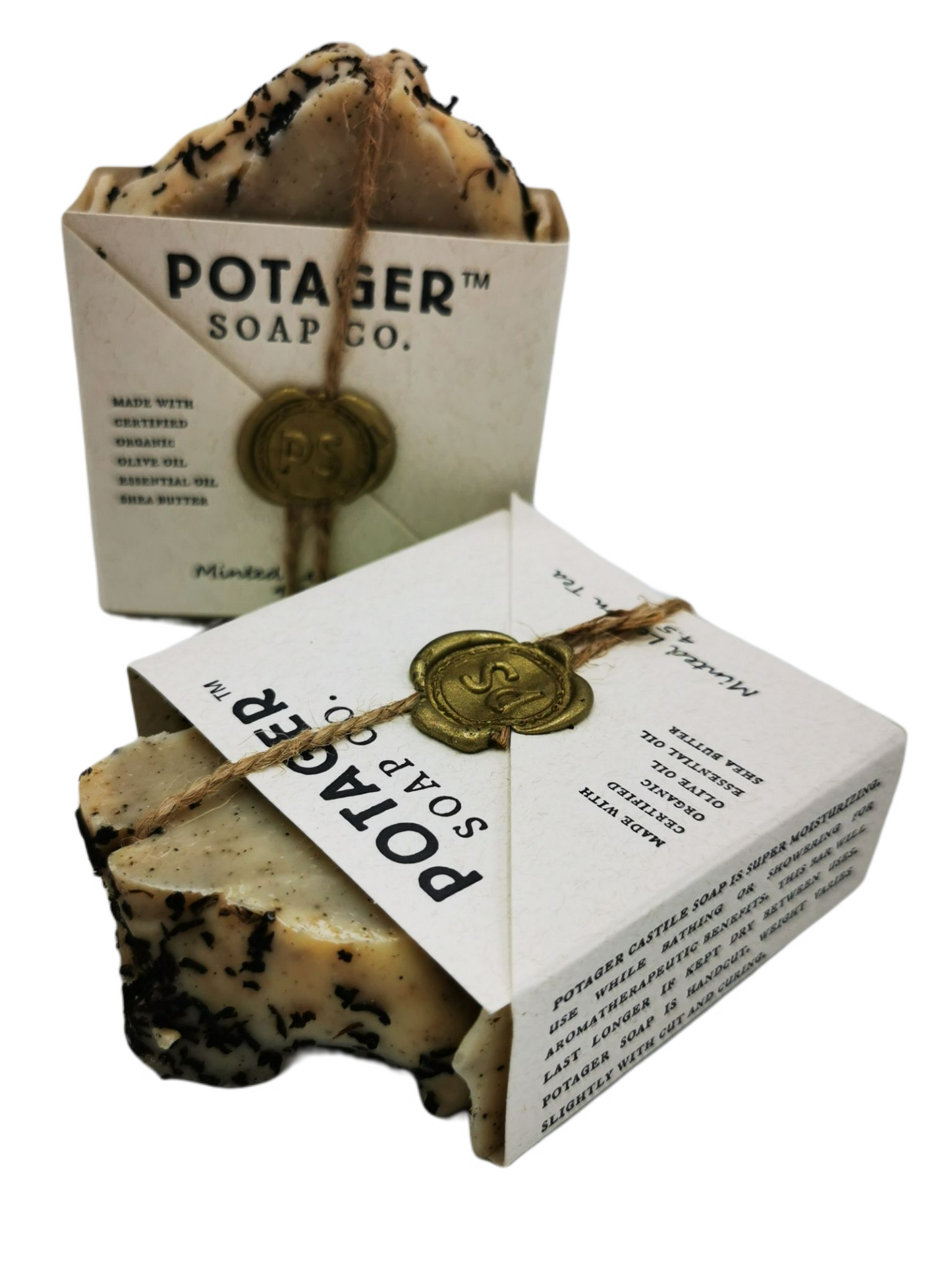 Potager Soap Minze- Zitrone- Tee 128g