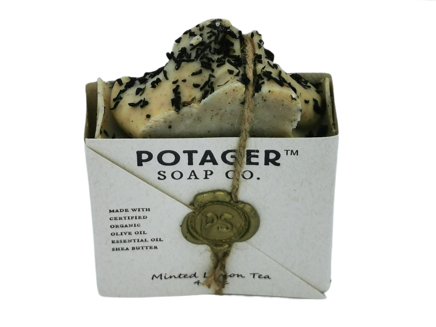 Potager Soap Minze- Zitrone- Tee 128g