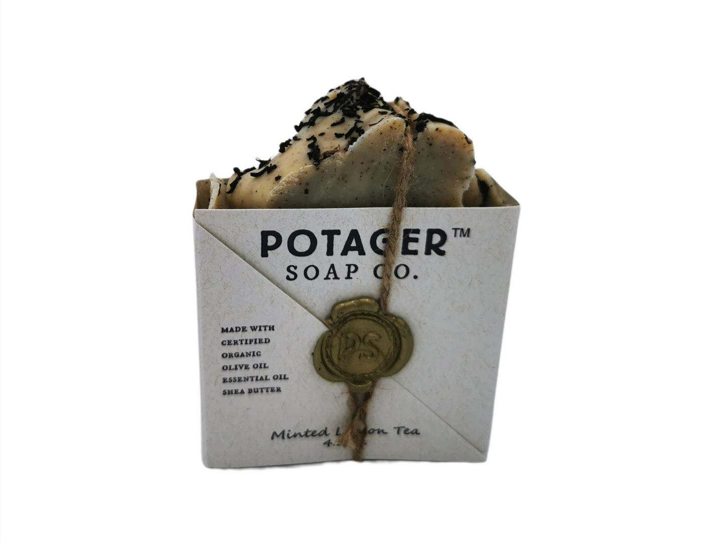 Potager Soap Minze- Zitrone- Tee 128g