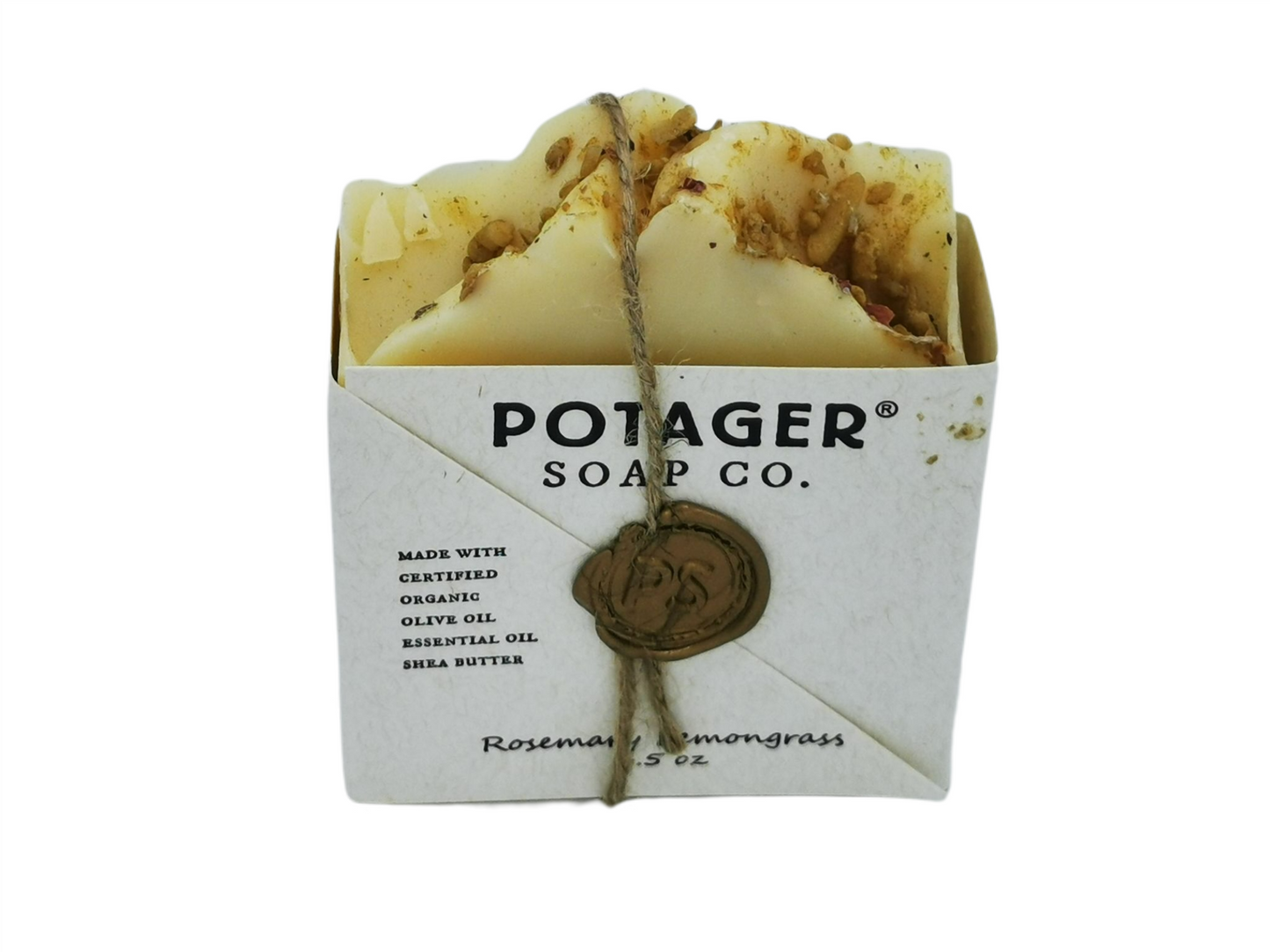 Potager Soap Rosmarin- Zitronengras 128g