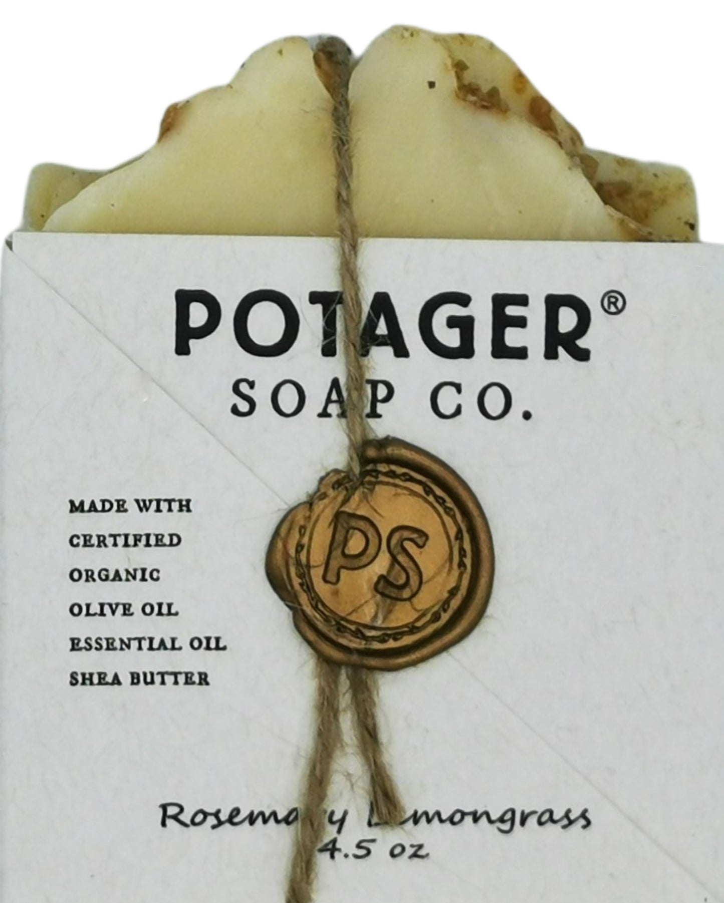 Potager Soap Rosmarin- Zitronengras 128g