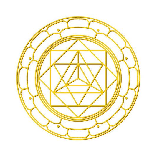 Merkabah Aufkleber Größe 1x7,5cm + 4x3cm