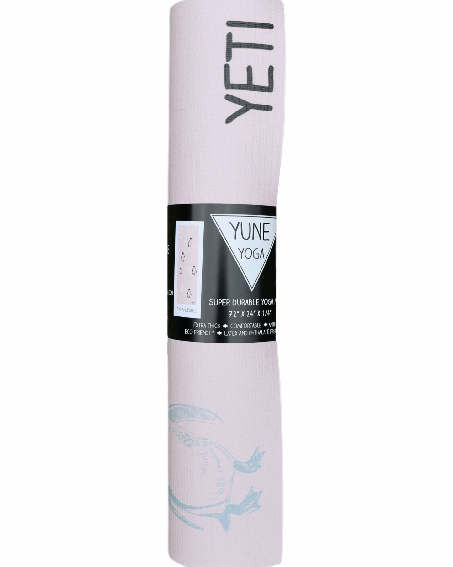 Yune Yoga Mat The Andesite 188 x61x0,6cm