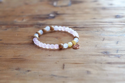 Edelstein Mala-Armband green