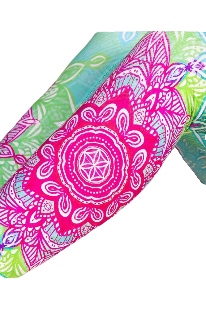 Yoga Leggings Mandala- Karibik von Spirit of OM