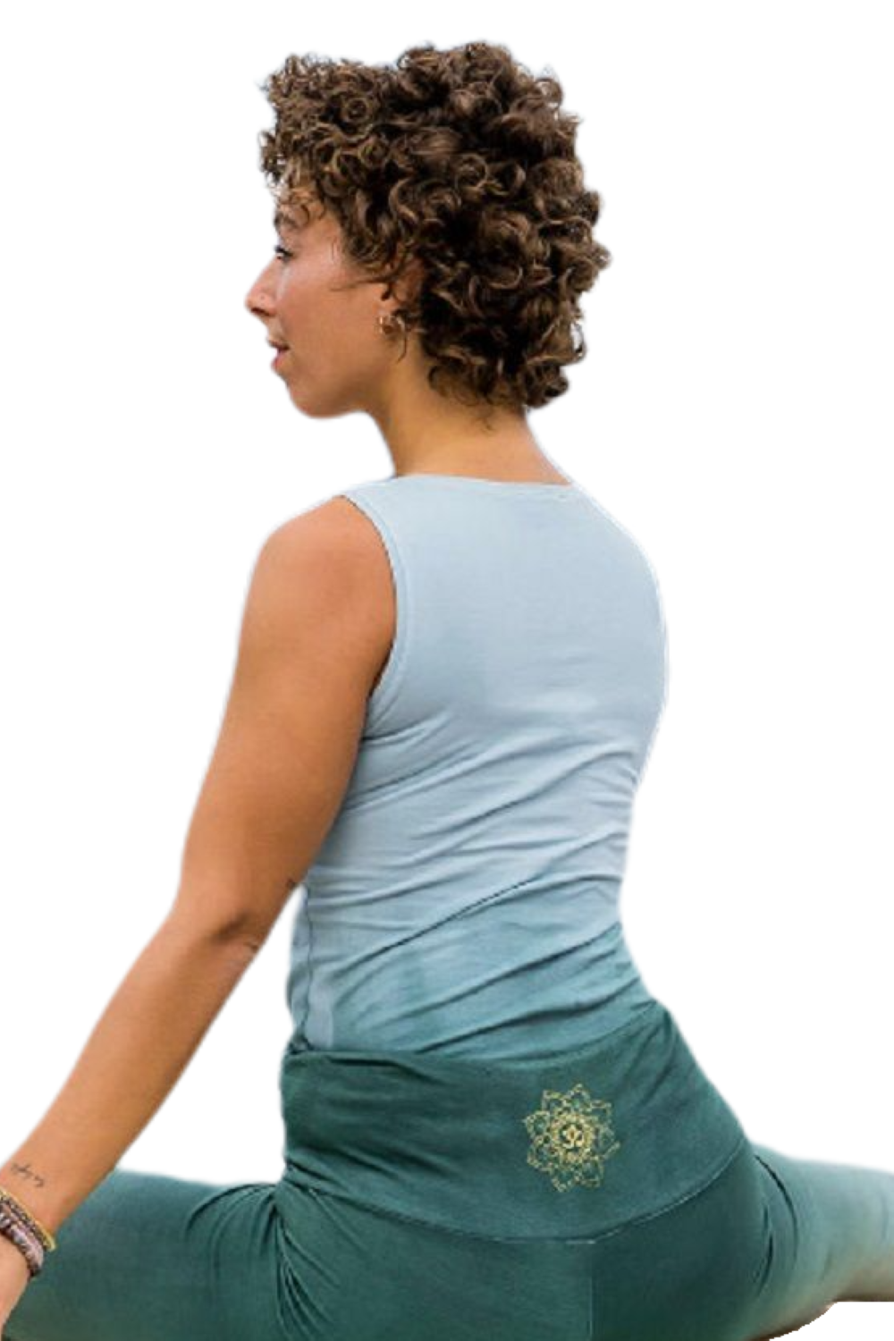 Yoga Top Bakti smaragd grün von Spirit of OM