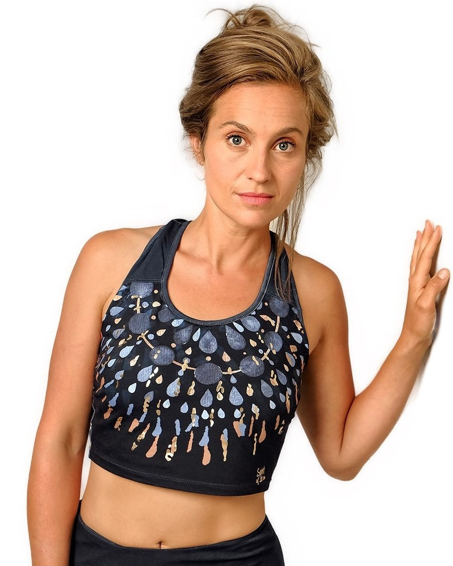 Bra Magic blau gold von The Spirit of Om