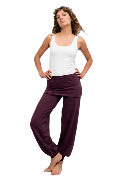 Yoga Hose Sohang aus Bio Baumwolle versch. Farben