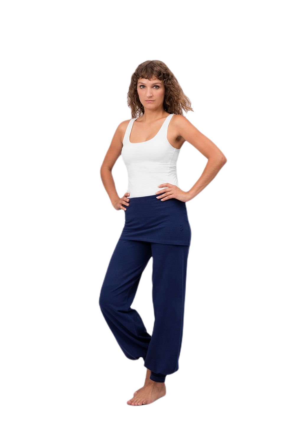 Yoga Hose Sohang aus Bio Baumwolle versch. Farben