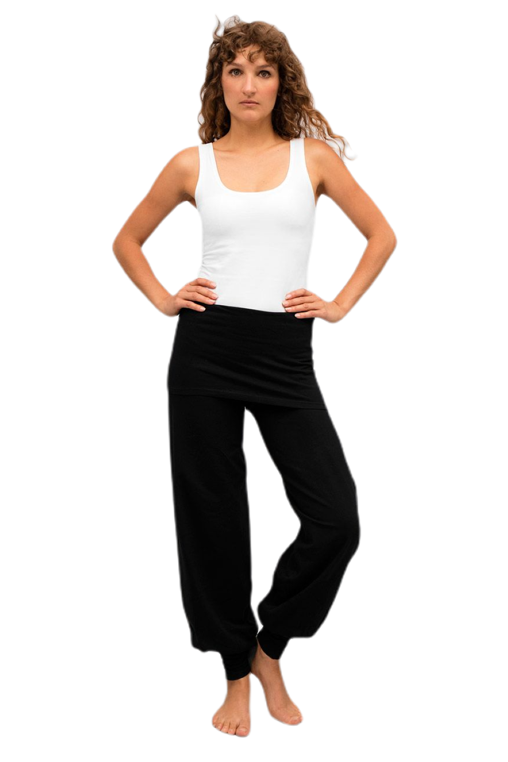 Yoga Hose Sohang aus Bio Baumwolle versch. Farben