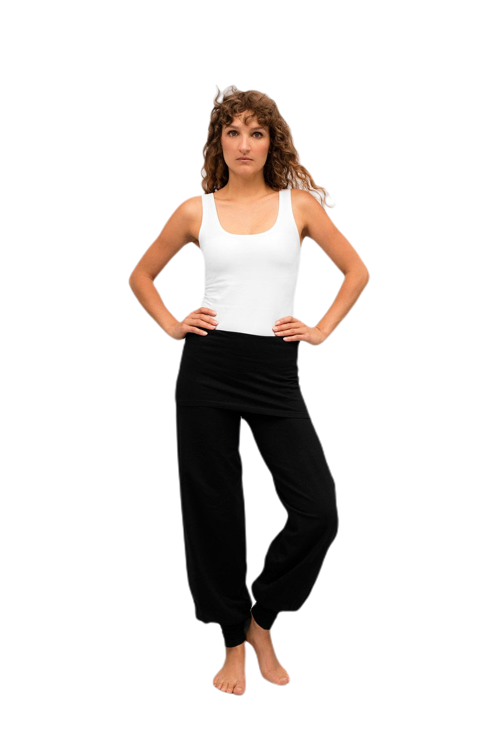 Yoga Hose Sohang aus Bio Baumwolle versch. Farben