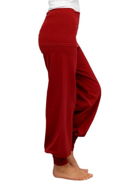 Yoga Hose Sohang aus Bio Baumwolle versch. Farben