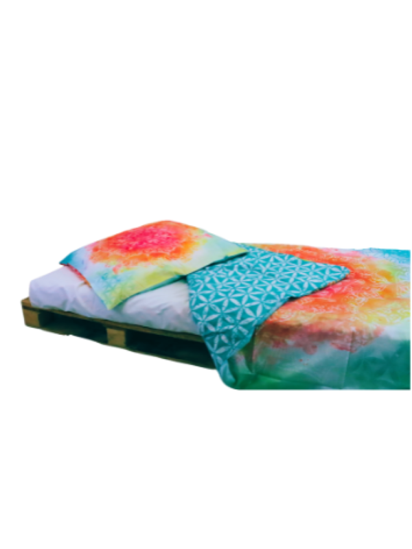Bettwäsche aus 100% BIO-Baumwolle Rainbow