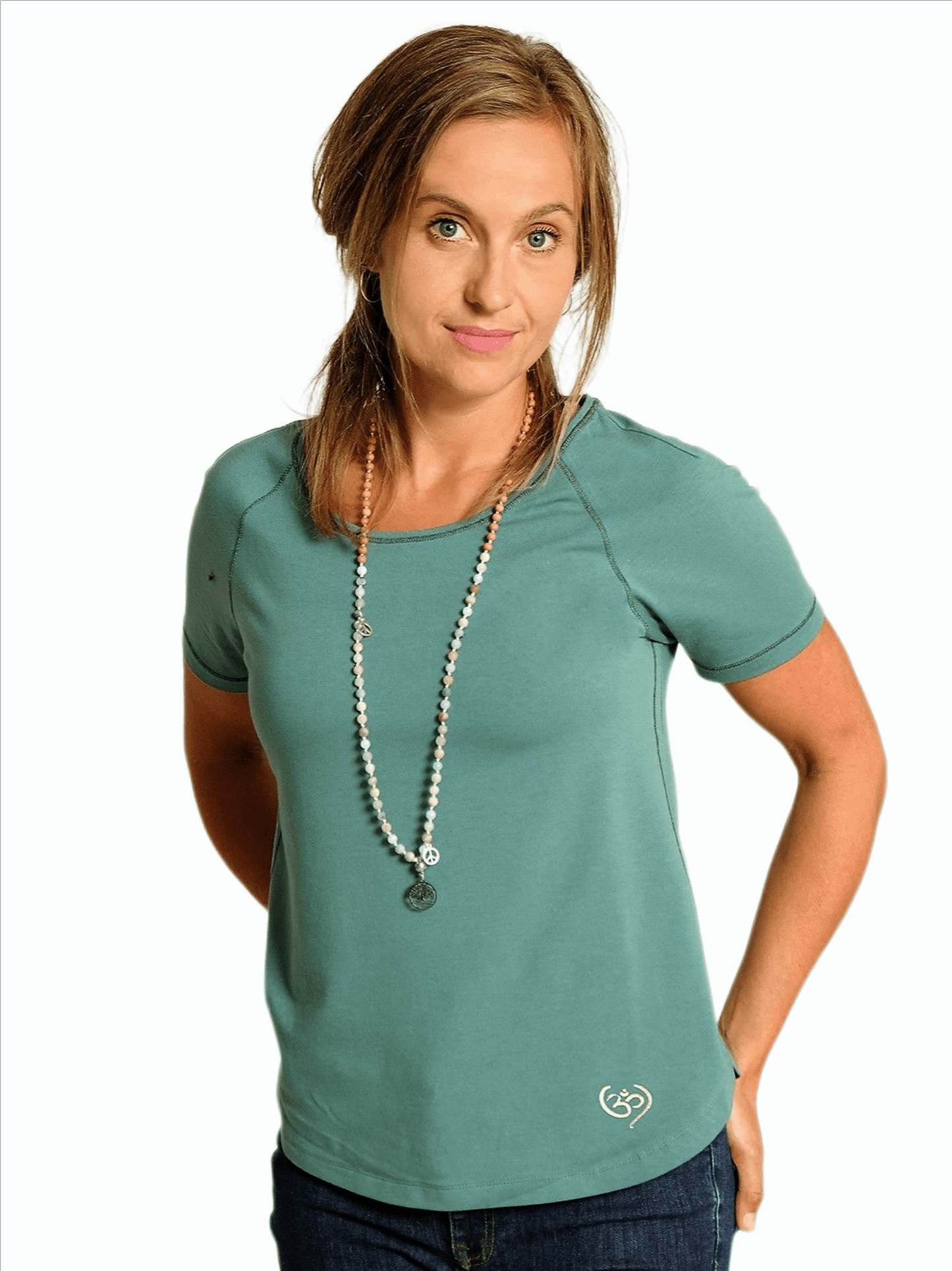 Yoga shirt Raglan grün