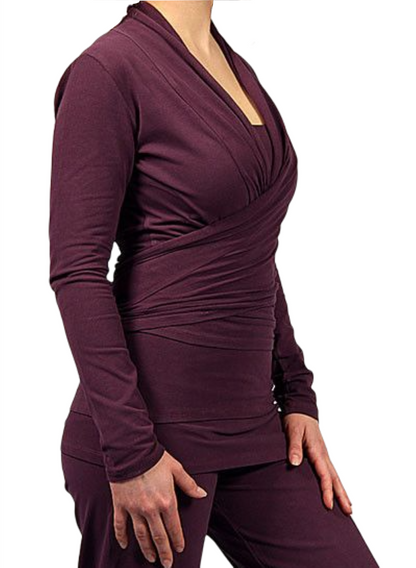 Yoga Jacke Amba Prune