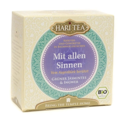 Bio-Tee Jasmin & Ingwer - Mit allen Sinnen