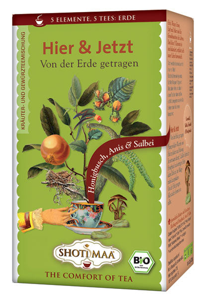Bio-Tee 5 Elemente Honigbusch, Anis & Salbei - Hier & Jetzt