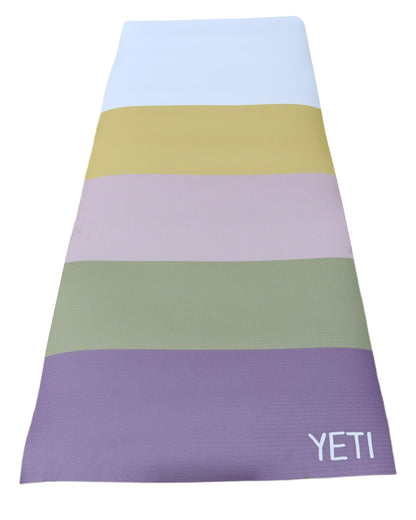 Yune Yoga Mat Biarritz weiß,gelb,rosa,grün,lila,