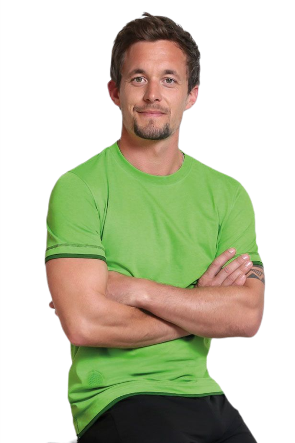Basic T-Shirt Grün