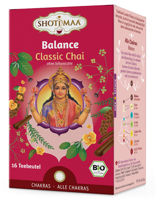 Shoti Maa BIO Tee - Balance - Classic Chai