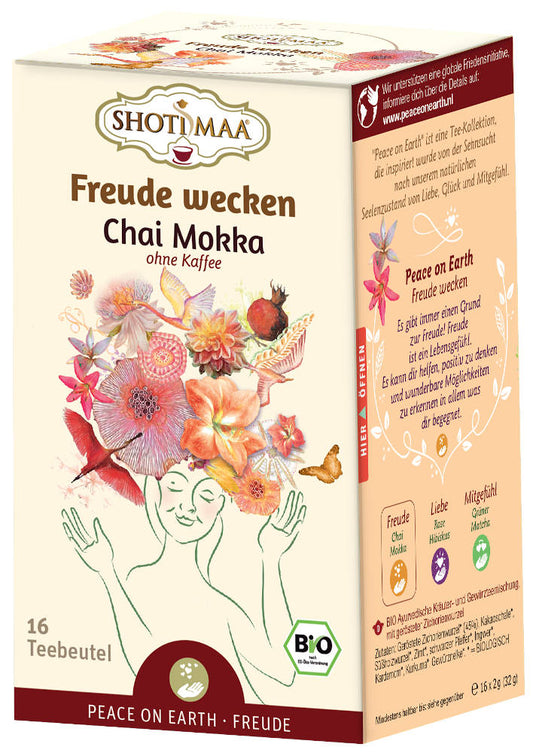 Shoti Maa BIO Tee - Freude wecken - Chai Mokka