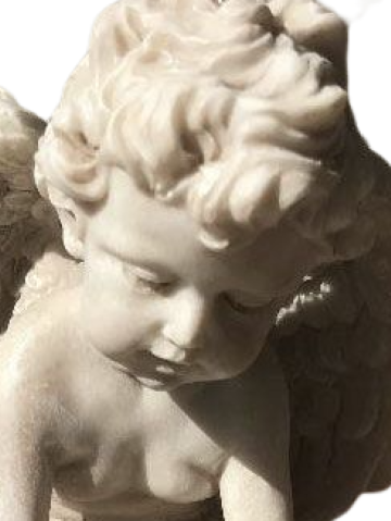 Engel mit Buch, Buchstützen je 13x20 cm