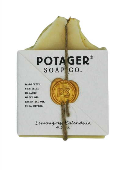Potager Soap Zitronengras Calendula 128g